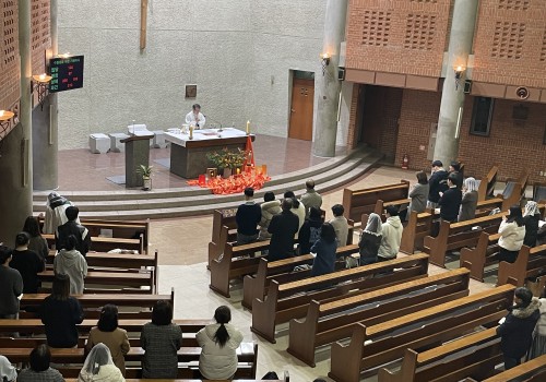 24년 수능생 미사(안수)